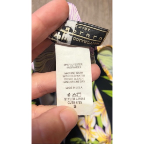 NaPua Collection Honolulu Hawaiian Floral print maxi dress size S - Picture 5 of 5